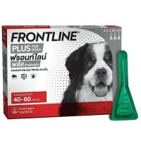 ราคา +พร้อมส่ง+ Frontline Plus 40-60 กก ยาหยดกำจัดเห็บหมัด สุนัข ฟร้อนท์ไลน์ พลัส (5404723390)