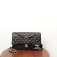 ราคา CHANEL ชาแนล กระเป๋าผู้หญิง หัวเข็มขัดทอง คลาสสิค CF ขนาดกลาง คุณผู้หญิง กระเป๋าสะพายไหล่ กระเป๋าสะพายข้าง กระเป๋าสายโซ่ (18474225668)