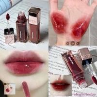 ราคา elegantedge Retro Square Tube Mirror Face Lip Glaze Long-lasting Moisture Non Stick Cup Lip Glaze (26859286487)