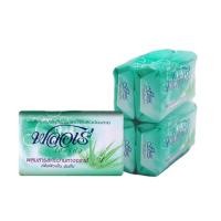 ราคา ฟลอเร่ เฮอร์บัล สบู่ก้อนสมุนไพร สูตรผสมสารสกัดว่านหางจระเข้ 80 ก. x 4ชิ้น (42514036721)