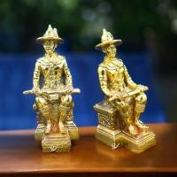 ราคา องค์บูชา พระเจ้าตากสิน มหาราช งานทองเหลือง ขนาดหน้าตัก 3 นิ้ว เพื่อความเป็นสิริมงคลกับตัวเอง ตั้งบูชา โต๊ะทำงาน หิ้งพระ (15913456733)