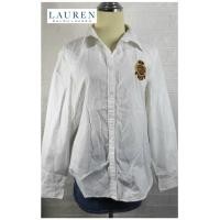 ราคา เสื้อเชิ๊ตสีขาว แบรนด์ lauren ralph lauren ไซส์ L (27911401261)