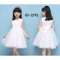 ราคา ชุดราตรีออกงานเด็กผู้หญิงสีขาว (687726541)