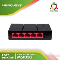 ราคา Mercusys Desktop Switch MS105G 5-Port 10/100/1000 Mbps HUB Switch (43520782145)