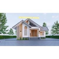 ราคา แบบบ้านจั่ว 1 ชั้น 2 นอน 2 น้ำ (27169069865)