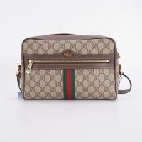 ราคา ☼♧GUCCI กระเป๋า Gucci สีน้ำตาล กระเป๋าสะพายใส่กล้อง ophidia (22413297267)