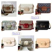 ราคา , ของแท้ GUCCI Horsebit 1955 กระเป๋าสะพายข้างมินิ กระเป๋าสะพายข้าง yutj (27126691327)