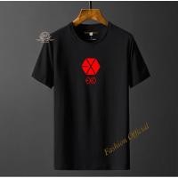 ราคา MERAH เสื้อยืดผู้ชาย Red Exo Logo T-shirt > Premium Cotton Combet 30s Distro T-shirt - เสื้อยืดแขนสั้น (28385930828)