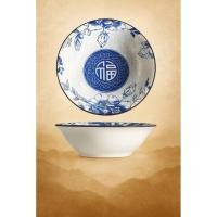 ราคา ชามกระเบื้องใส่อาหารลายจีนโบราณ วินเทจ สวย (25796617498)