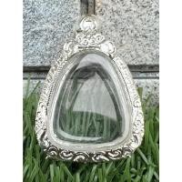 ราคา กรอบเงิน กรอบพระ กรอบพระปิดตา ปิดตาพ่อแก้ว กรอบเงินแท้ 80% สวยงาม วัดจากด้านใน ขนาด กว้าง 2.6 สูง 3.1 ซม (20057259545)