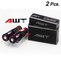 ราคา AWT (สีรุ้ง) 2 ก้อน ขนาด 18650 ความจุ 3500 mAh กระแส 35A (4265691333)