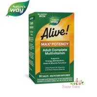 ราคา Nature's Way Alive! Max3 Daily Multi-Vitamin No Added Iron วิตามินรวม (11824047088)