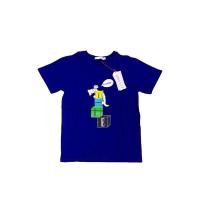 ราคา ELLE New Collection เสื้อยืดแอล คอกรม เสื้อเที่ยว สีน้ำเงิน สำหรับเด็กโต อายุ4ขวบ-8ปีขึ้นไป (27780548876)