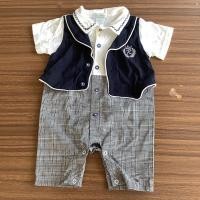 ราคา สูทเด็กผู้ชาย ใส่ออกงาน ยี่ห้อ Ohm & Emmy มือสอง ไซส์12m (19275865375)