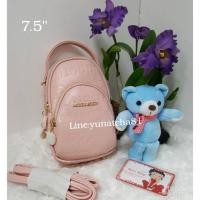 ราคา กระเป๋าสะพายข้างBettyBoop 3ซิป ทรงไข่ (4505141063)