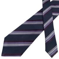 ราคา เนคไท Paul Smith Silk Purple Stripe Japan เนคไทแบรนด์เนม ของแท้ (42961698088)