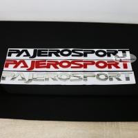ราคา โลโก้ ตัวอักษร ตัวหนังสือ ตัวนูน 3D ติดฝากระโปรงหน้า สำหรับ MITSUBISHI PAJERO SPORT (10839786028)
