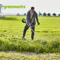 ราคา GREENWORKS เครื่องตัดหญ้าสะพาย 60V (เฉพาะเครื่อง) (2108407TH) (27632731342)