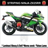 ราคา NINJA ZX25R STRIPING / KAWASAKI NINJA ZX25RR LIVERY KRT 2025 สติ๊กเกอร์รูปลอก (26019434054)