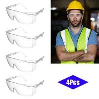 ราคา Hot-Selling Protective Safety Glasses CE AnsiZ87 Eye Protection Clear Goggles Dustproof Eyewear Anti Fog Splash For Work (29513616166)
