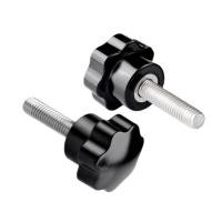 ราคา น็อตมือหมุนดอกไม้ M4 M5 M6 M8 M10 M12 ความยาว 10~100สกรูมือหมุน น็อตมือหมุน Star Grip Knob Bolt (23384359193)
