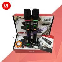 ราคา CEFLAR CWM-01 ไมค์สาย พร้อมไมค์ลอย 2 ตัว MICROPHONE WIRELESS SYSTEM (42052394049)