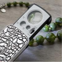 ราคา แว่นขยาย เลนส์ขยาย แว่นส่องพระ กล้องส่องพระ ขยายได้ 30x 60x 90x พร้อมไฟ LED ตรวจแบงค์ปลอม (ส่งจากไทย) (10330609641)