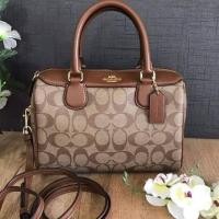 ราคา แท้ % หมอน 9นิ้ว สุดฮิต MINI BENNETT SATCHEL (COACH F32203 สีน้ำอ่อนเข้ม) (4618041915)