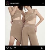 ราคา ชุดเซท Merge สีน้ำตาล (18504032786)