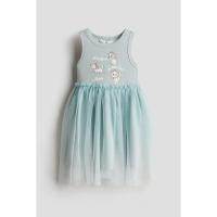 ราคา H&M(เอชแอนด์เอ็ม) เดรสกระโปรงทูลพิมพ์ลาย เด็กผู้หญิง 1282141_2 (40308515149)