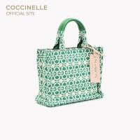 ราคา COCCINELLE กระเป๋าถือผู้หญิง รุ่น NEVER WITHOUT BAG MONOGRAM HANDBAG 180301 สี MUL.PEPPERM/PEP (24357222639)
