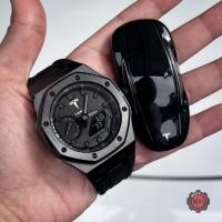 ราคา G-Shock Casioak Custom Tesla All in Black Rubber Strap (22052816531)