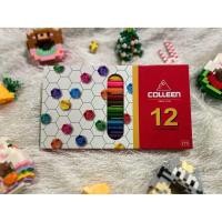 ราคา COLLEEN สีไม้ 1 หัว สีคอลีน 12 สี, 24 สี ดินสอสี สีนีออน (27713327611)