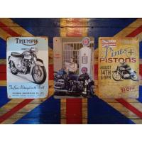 ราคา #ป้ายสังกะสี ป้ายวินเทจ ของตกแต่งผนังบ้าน️ (4140564781)