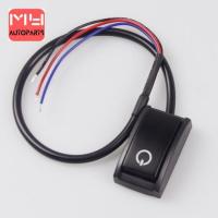 ราคา Universal เปิด/ปิดสวิทช์รถบรรทุก DC12V 200mA รถปุ่มกด Auto LED Light สัญลักษณ์วาง Latching (29229800518)