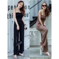 ราคา จั๊มสูท เกาะอก ขายาว (2447492494)