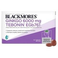 ราคา Blackmores Ginkgo 6000mg Tebonin Memory Support 30 Tablets (24964704845)
