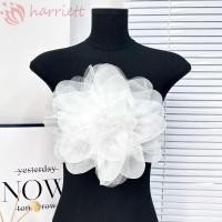 ราคา HARRIETT 2 ชิ้นดอกไม้เข็มกลัด Appliques,ลูกไม้ผ้าTulleเสื้อผ้าAppliques,DIYหัตถกรรมเสื้อผ้าเข็มกลัดปักPatch Organzaเสื้อผ้าPatchตกแต่ง (43666287069)