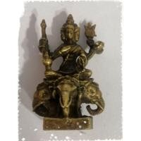 ราคา รูปหล่อช้าง 3 เศียร เนื้อทองเหลืองเก่า (5331333922)