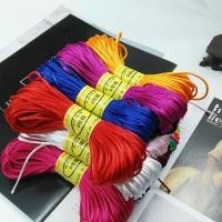 ราคา เชือกถักพู่จีน เชือกถักไหมจีน เชือกหางหนู เบอร์6 ยาวประมาณ20เมตร diy手工编织中国结 (26155279323)