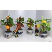 ราคา ต้นไม้มงคล ดินปั้นญี่ปุ่น งานประดิษฐ์ (7153464494)
