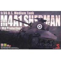 ราคา โมเดลรถถัง ASUKA 35-010 1/35 M4A1 รถถังเชอร์แมนขนาดกลางรุ่นล่าสุด (40612168913)