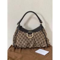 ราคา Gucci ทรงพอช มือสองแท้% Gucci boat pochette vintage bag (19482040945)