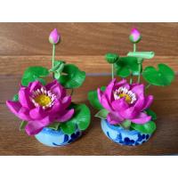 ราคา ต้นดอกบัว ดอกไม้ดินปั้น ดอกไม้ประดิษฐ์ พร้อมแจกัน ของขวัญ ของตกแต่ง ดอกไม้ดินญี่ปุ่น ของขวัญวันเกิด ดอกไม้ปลอม (43505995928)