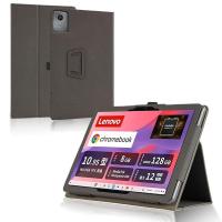 ราคา Pu หนังสําหรับ Lenovo Chromebook Duet 11 ฝาครอบป้องกันการแตก ChromebookDuet11 case Duet11cover แขนป้องกันขาตั้งผู้ถือเข็มขัด handrest (26627430102)