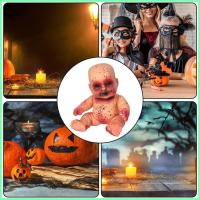 ราคา ตุ๊กตา Reborn Bloody น่ากลัว สำหรับตกแต่งบ้านหลอน Halloween และใช้เป็นพร็อพสำหรับการแสดง (40068959228)