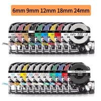 ราคา สําหรับ EPSON SS12KW LC-4WBN เทปฉลาก 6/9/12/18/24mm Refill LabelWorks / KingJim TepraPro เครื่องพิมพ์ฉลาก LW-300 LW-400 LW-500 LW-600P LW-700-900P SR-R7900P SR3 (27757581135)