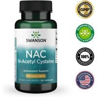 ราคา (Exp.02/28) Swanson NAC - N-Acetyl Cysteine 600 mg 100 Capsules ,Gain antioxidant support การสนับสนุนสารต้านอนุมูลอิสระ (43551252465)