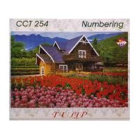 ราคา Jigsaw Puzzle ตัวต่อจิ๊กซอว์ 500 ชิ้น CCT.254 Landscapes วิวธรรมชาติ Flower Tulip Home รูปดอกทิวลิปและบ้าน MagicLand6 (5844366443)