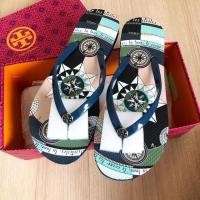 ราคา พร้อมส่ง!!รองเท้าแตะ Tory Burch s.38(24cm) แท้ No Box (6525131345)